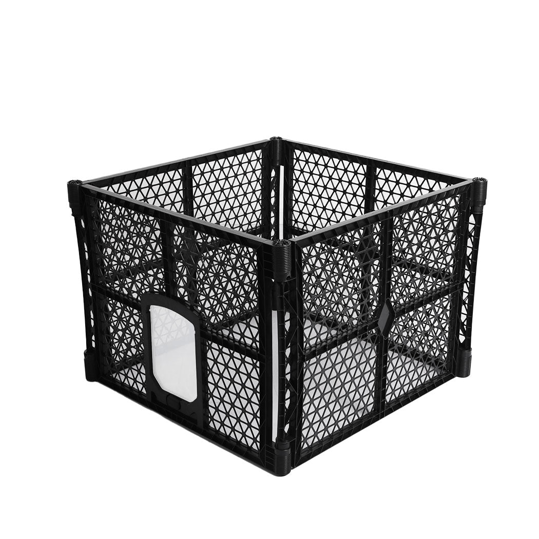 Foldable Plastic Garden Outdoor Pet Playpen 4 Panels