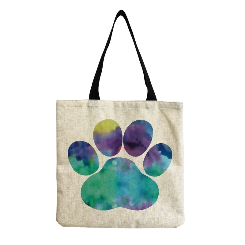 Women's Minimalist Letter Shopping Bags