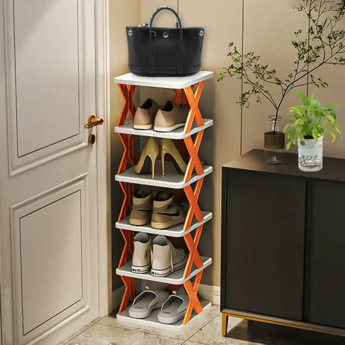 Foldable Shoe Rack X Type