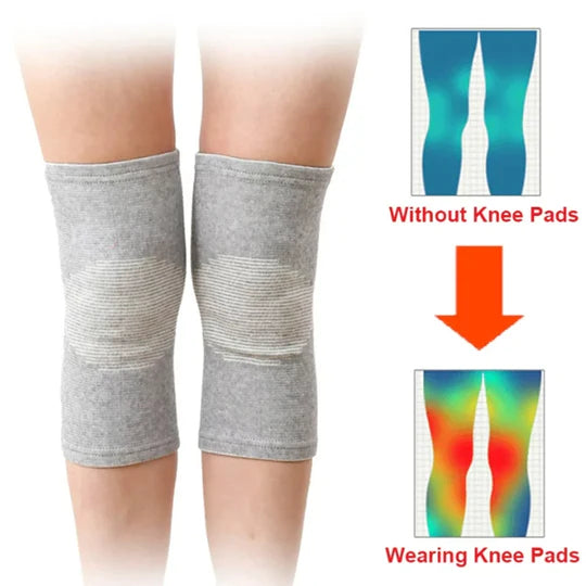 Instant Pain Relief Bamboo Compression Knee Sleeves +🔥 FREE Body Massager🔥