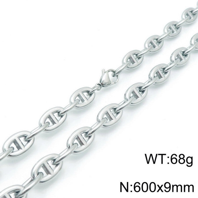 Titanium Steel 18K Gold Plated Fashion
