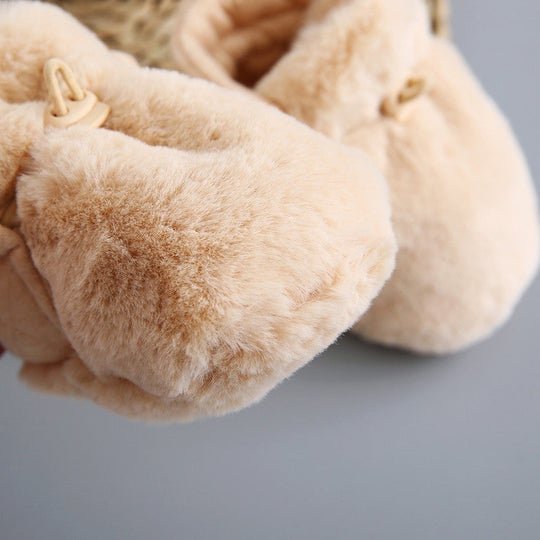 🔥BIG SALE - 49% OFF🔥🔥Baby Cartoon Plush Cotton Toddler Shoes - Buy 3 Free Shipping