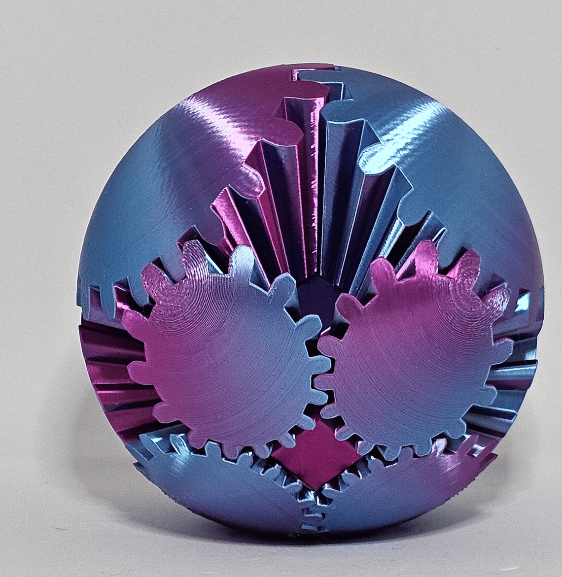 The Steampunk Whirling Wonder Fidget (Gear Ball)