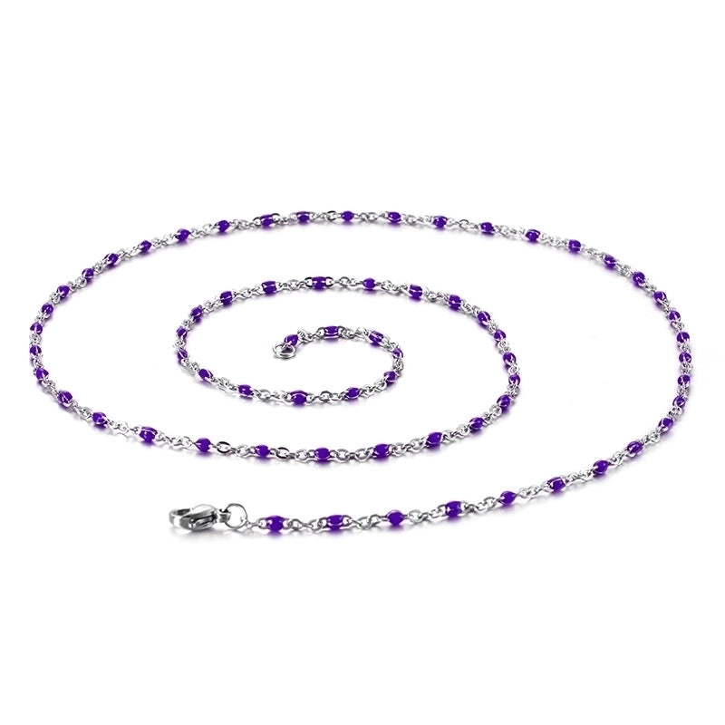 Fashion Geometric 304 Stainless Steel Plating Necklace