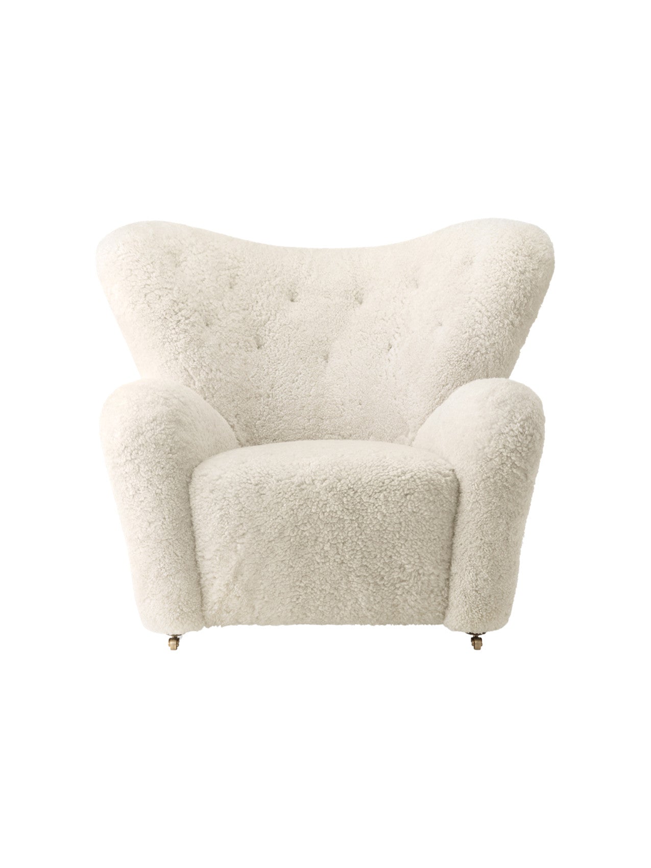 The Tired Man Lounge Chair. Sheepskin