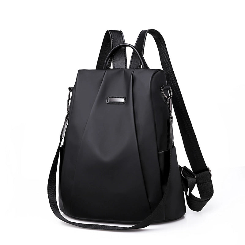 Fashion Travel Backpack Anti-theft Canvas College Student Schoolbag Oxford Cloth Backpack Women