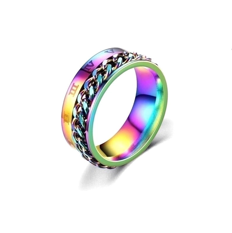 Fashion Titanium Steel No Inlaid Carving