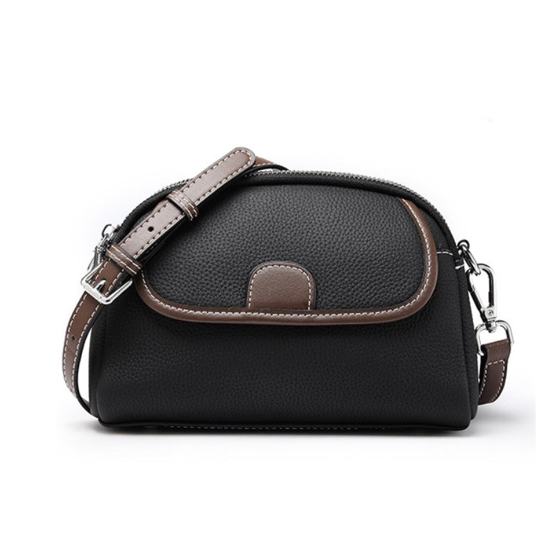 Customizable Genuine Leather Girls' Crossbody Bag