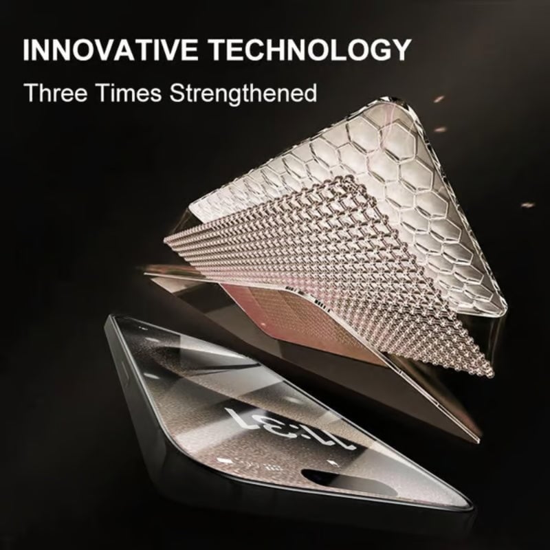 💥Shock-Resistant Dust-Proof Anti-Fingerprint Screen Protector Set