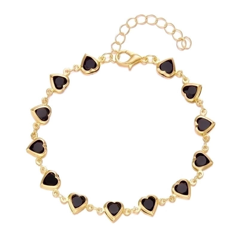 Style Jewelry Suit Fashion Women's High-Grade Love Heart Flowers Beaded Necklace Girl's Small Flower Choker Clavicle Chain