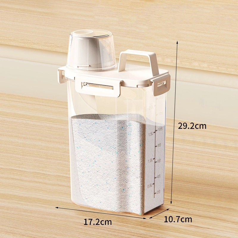 Minimalist Solid Color PP Storage Container Box