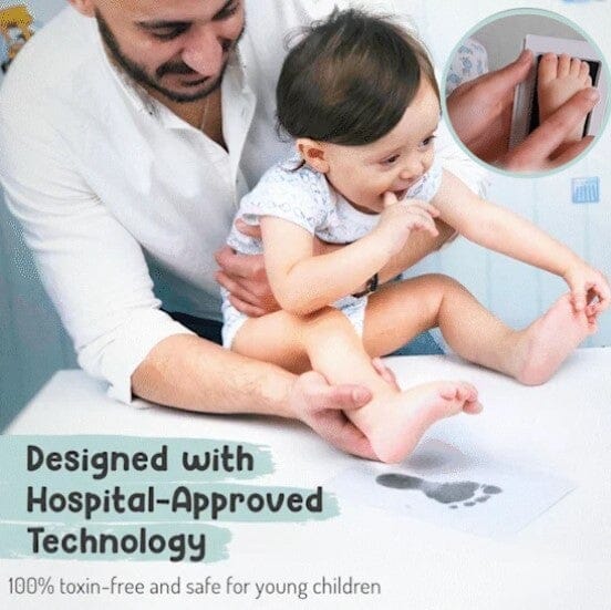 Mess-Free Baby Imprint Kit For Hands & Feet