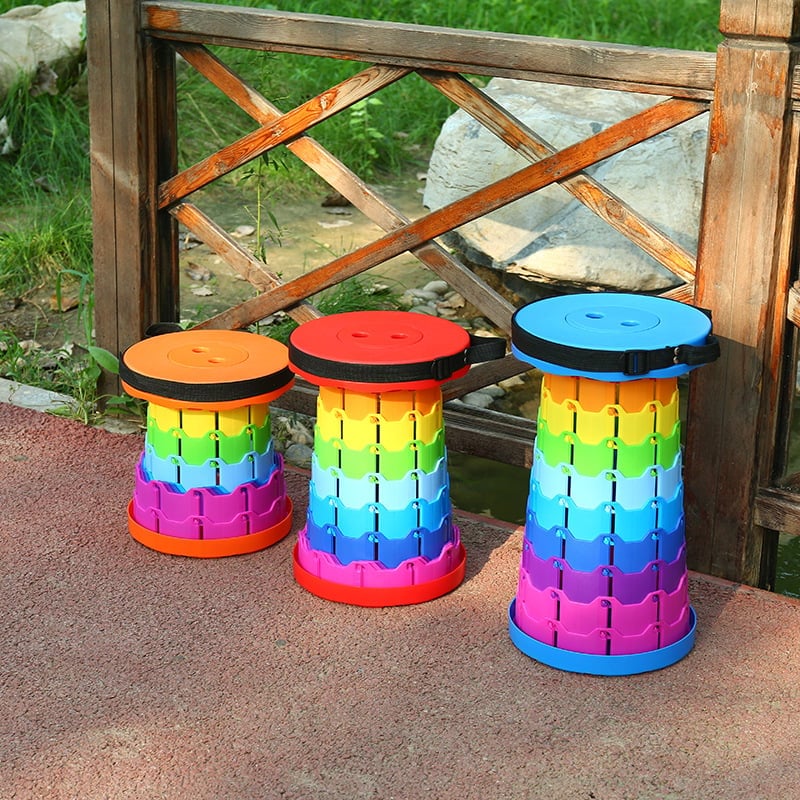 🌈Upgraded Retractable Folding Stool🔥