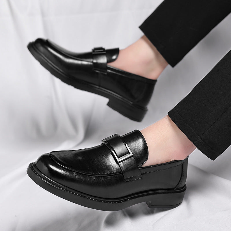 Men's Leather Fashion Loafers Casual Shoes