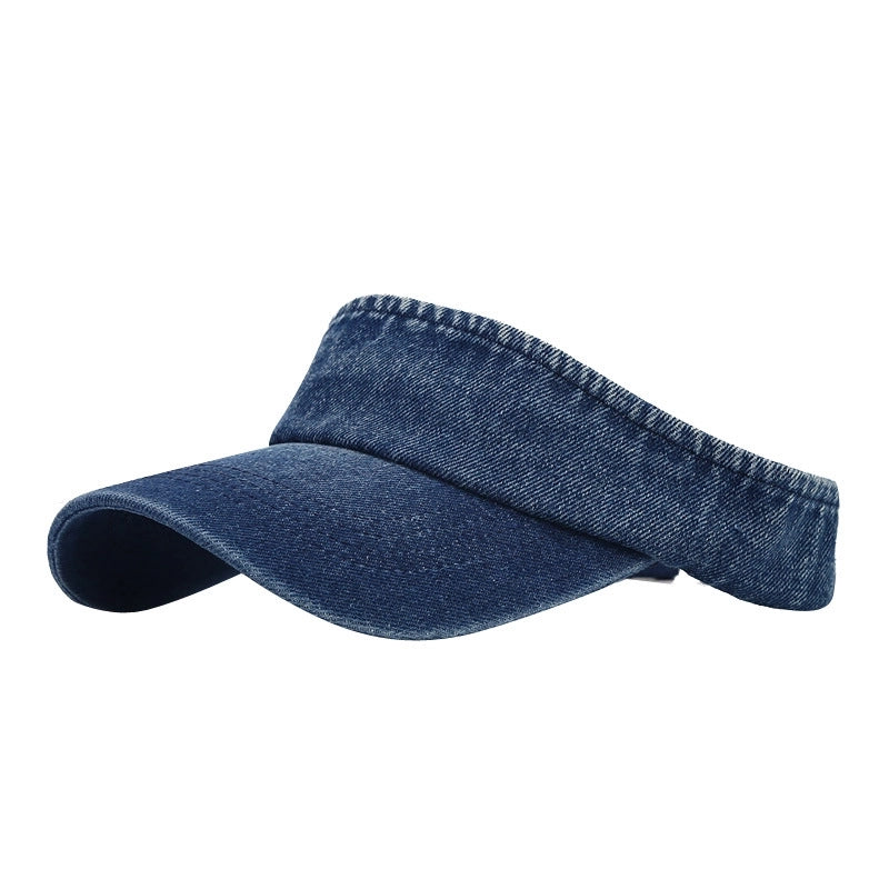 Unisex Retro Solid Color Sun Hat