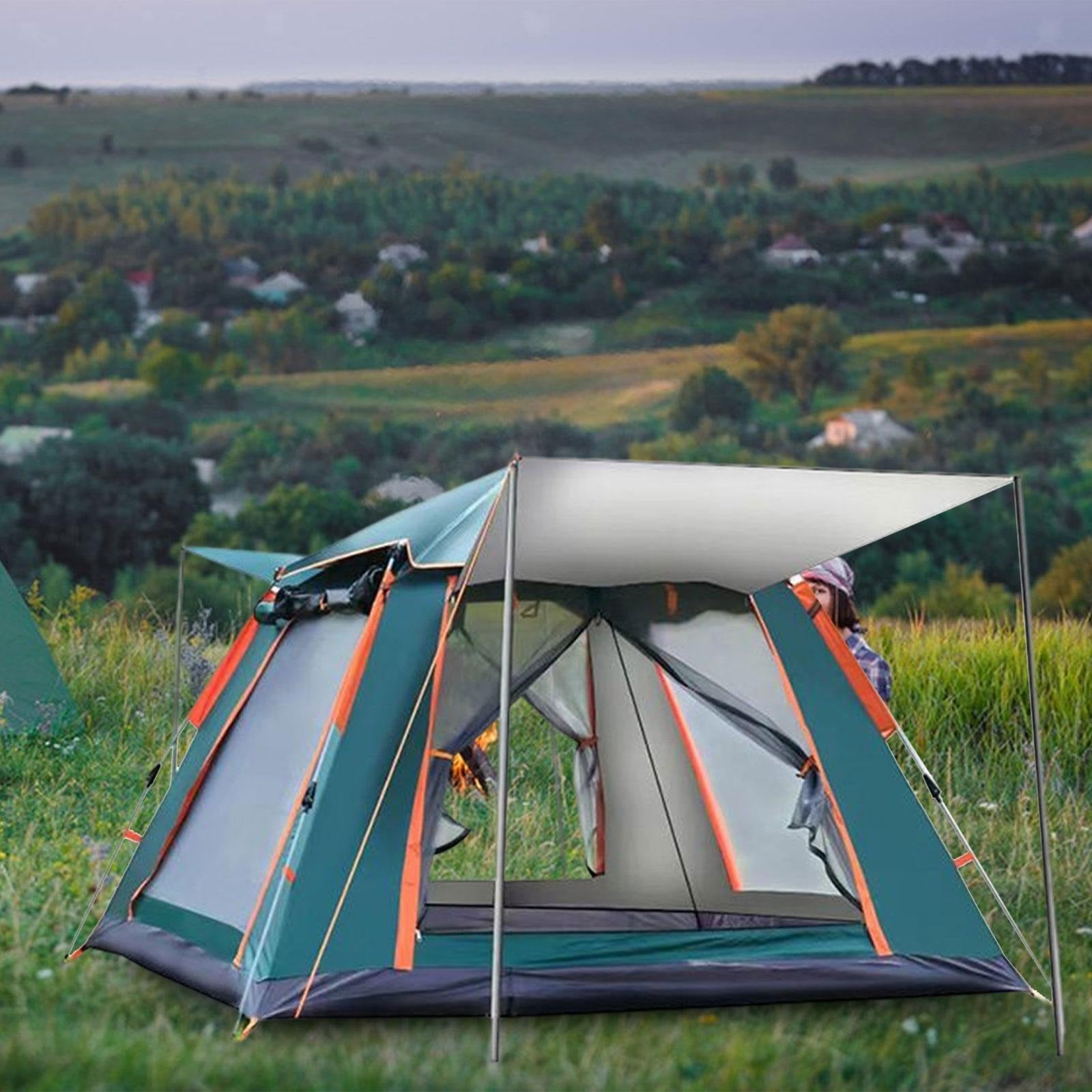 Instant Automatic Camping Tent Sun Protection with Cabin Tent 6-10person
