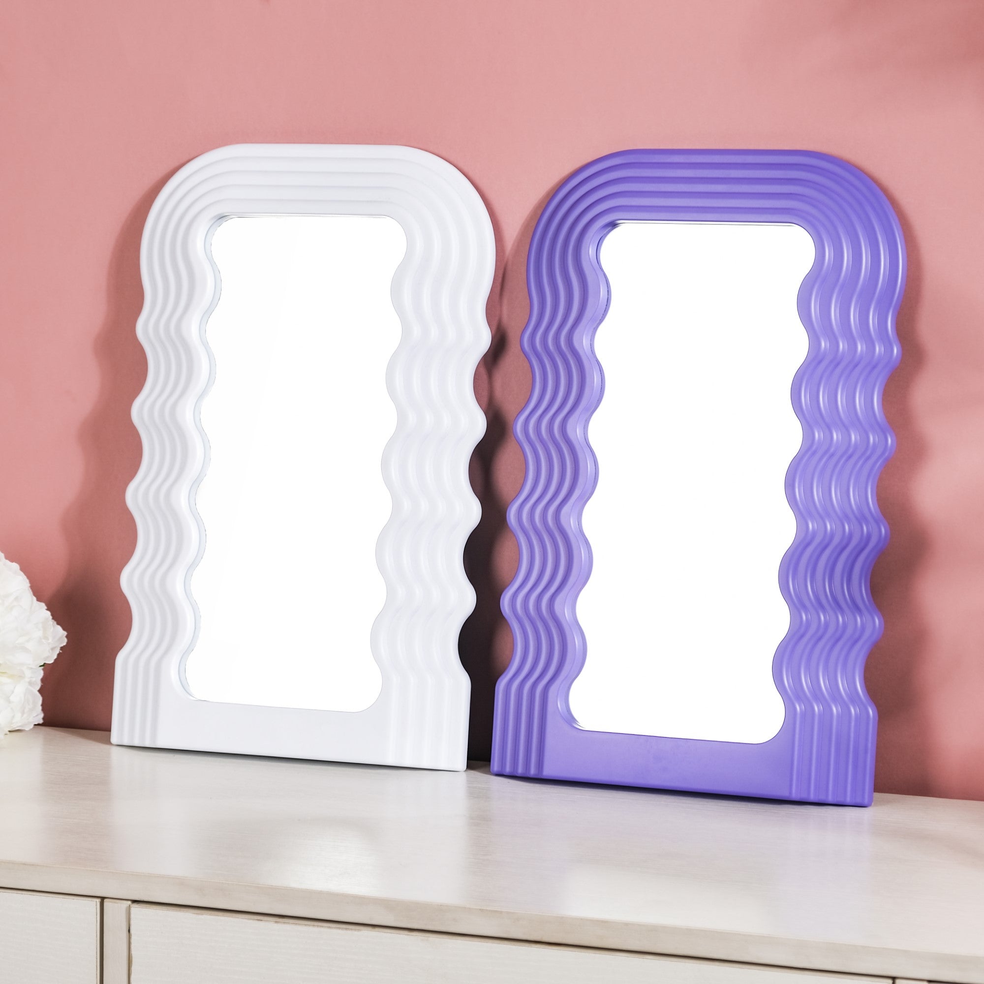 Waves Mirror Purple