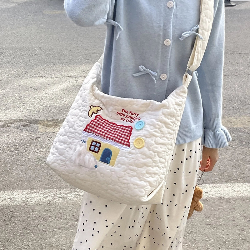 Women's Medium Polyester Letter Elegant Streetwear Square Open Tote Bag