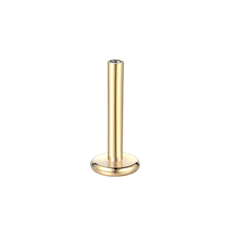 1 Piece Lip Rings Minimalist Solid Color Pure Titanium