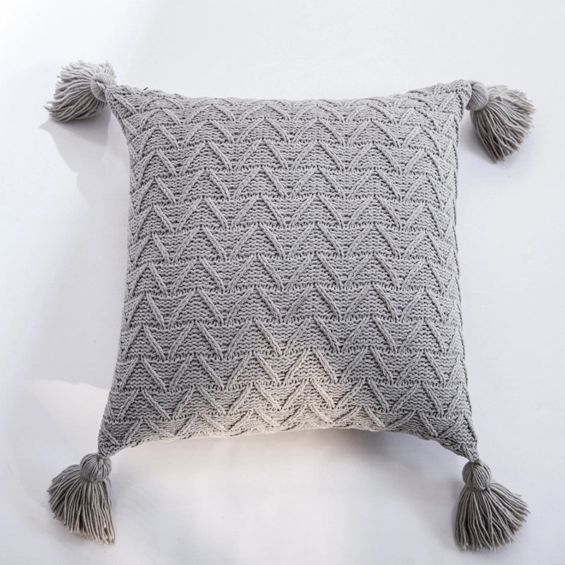 Casual Solid Color Polyester Pillow Cases