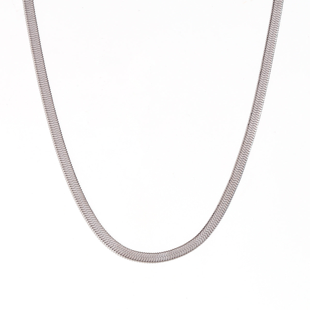 Minimalist Stripe Geometric Stainless Steel 18K Gold Plated Necklaces