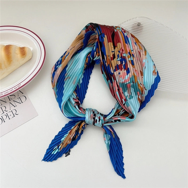 Women's Casual Minimalist Flower Polyester Printing Scarf