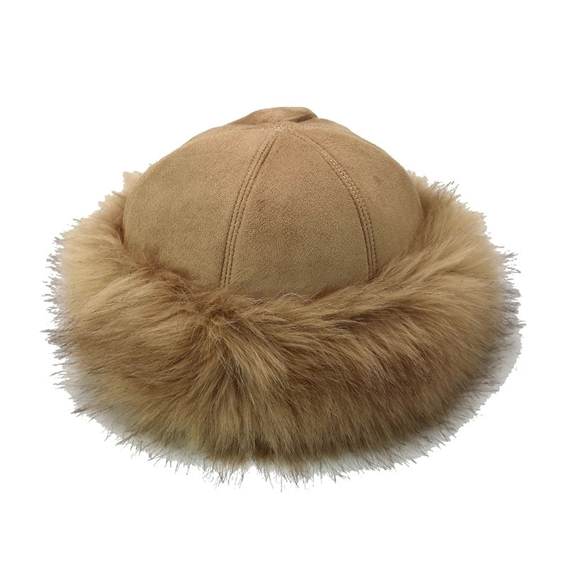 Women's Minimalist Solid Color Eaveless Bucket Hat