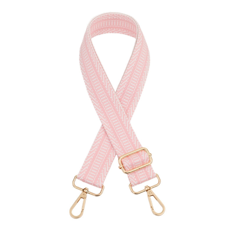 All Seasons Polyester Color Block Bag Strap