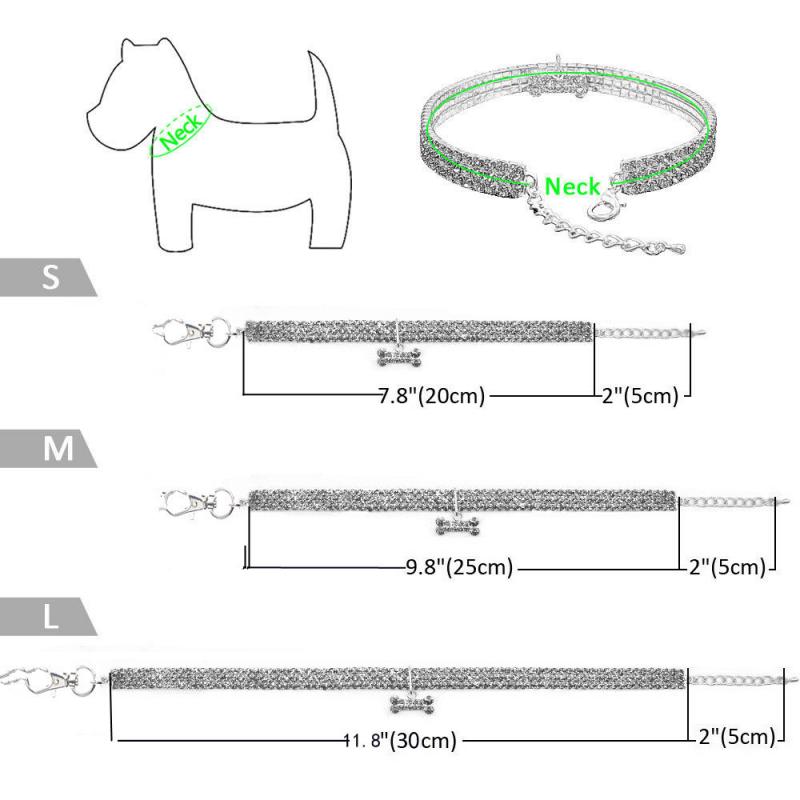 Footprints Dog Cat Jewelry Collar