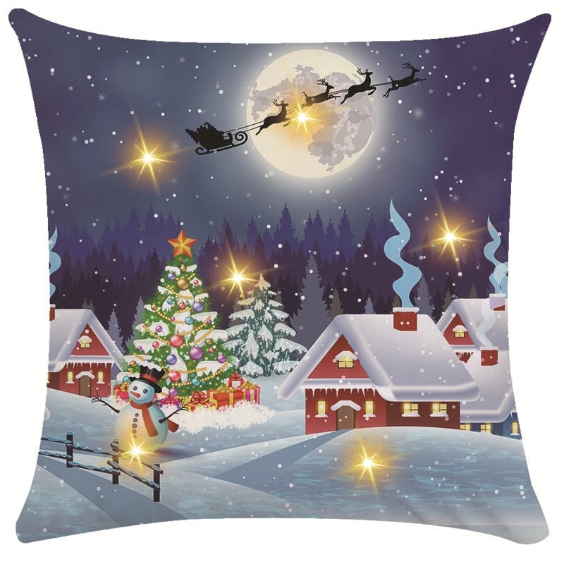 Christmas Snowflake Couch & Sofa Decor