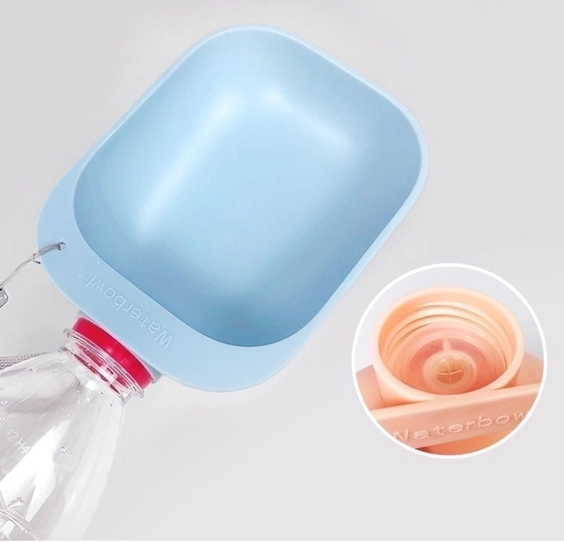 Minimalist Classic Style Plastic Solid Color Pet Tableware