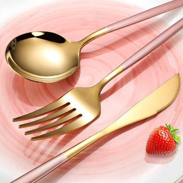 Art Of Food® 4-piece Stainless Steel Cutlery Set. Paris