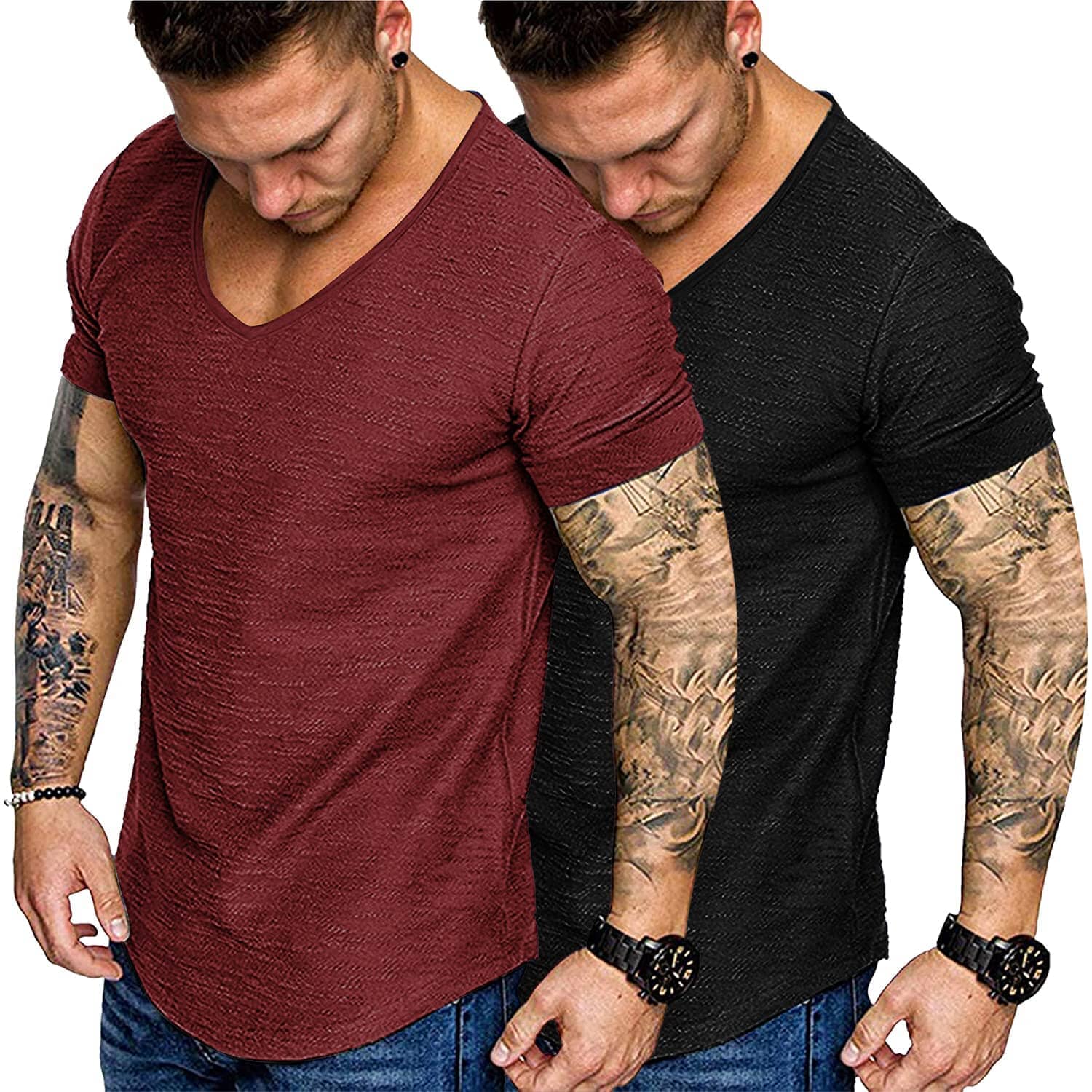 2 Pack Muscle T Shirt (US Only)