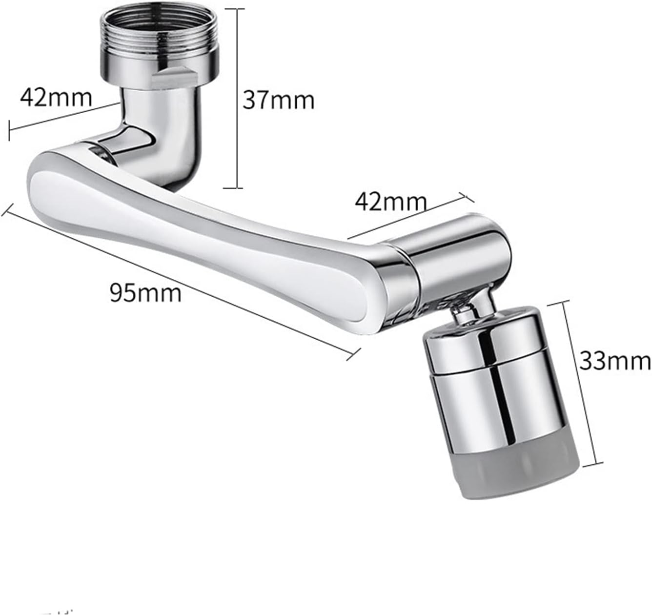 Faucet Splash Head . Rotating Faucet Extender