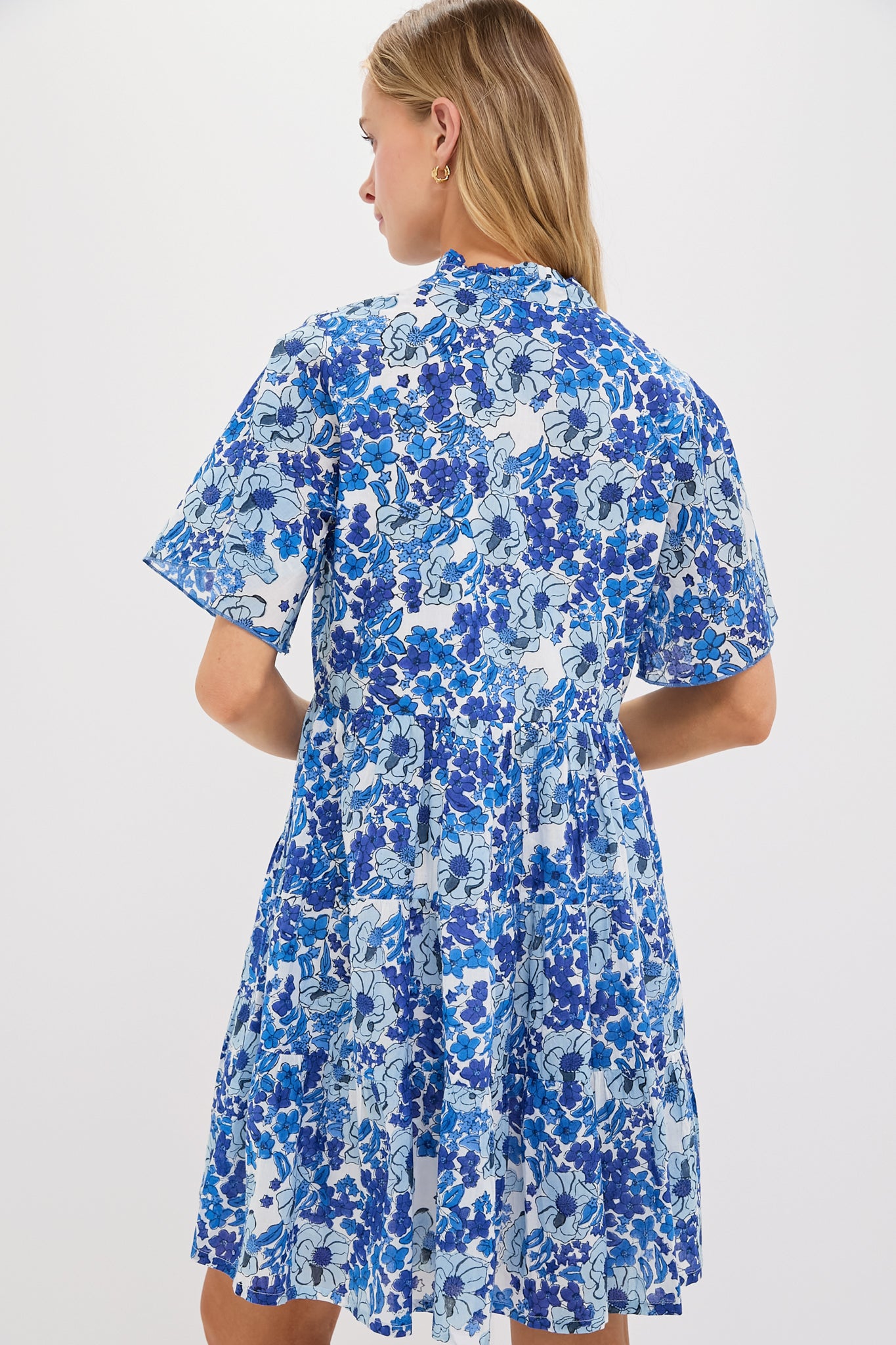 Exclusive Blue Nerano Vibeka Short Dress