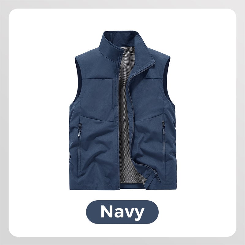 ⏳ Limited Time 49% OFF💥Men's Waterproof Outdoor Utility Vest