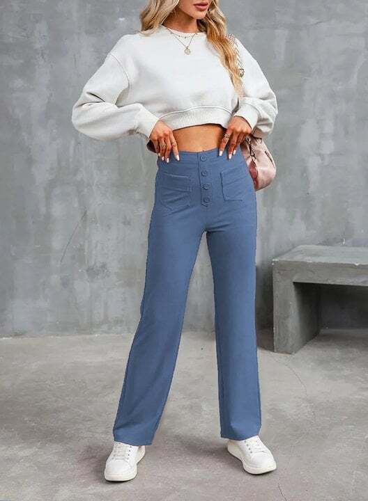 🔥Special Sale 49% OFF 💕🔥Women's Casual High Waist Stretch Pants