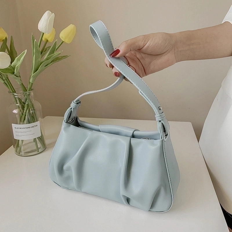 Women's Small All Seasons Pu Leather Basic Underarm Bag