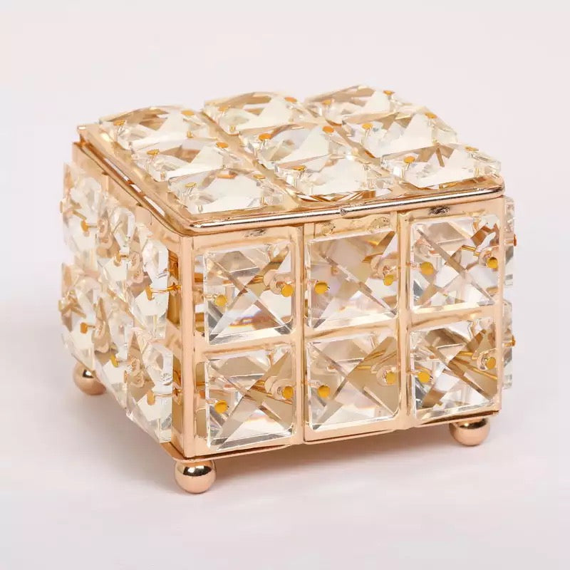 Mini Crystal Jewellry Box