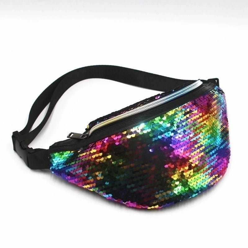 Women's Streetwear Solid Color Pu Leather Polyester Waist Bags