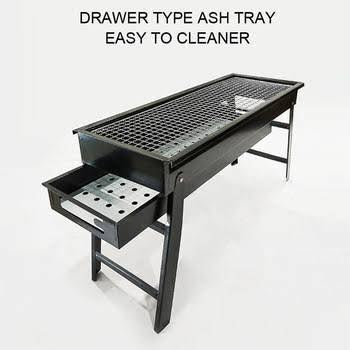 Folding Bar B Que Grill With Ashtray
