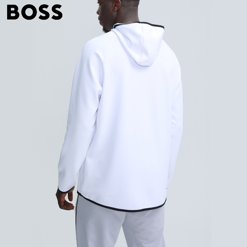 BOSS Men-s Hooded Sports long-sleeved Sports Loose Running Fitness hoodie