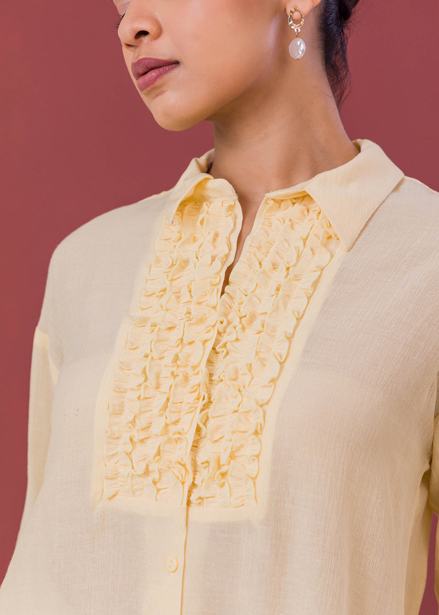 Frill Detailed Blouse