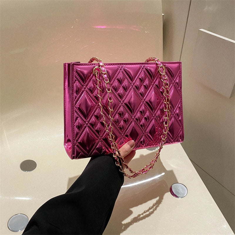 Women's Small All Seasons Pu Leather Streetwear Square Bag