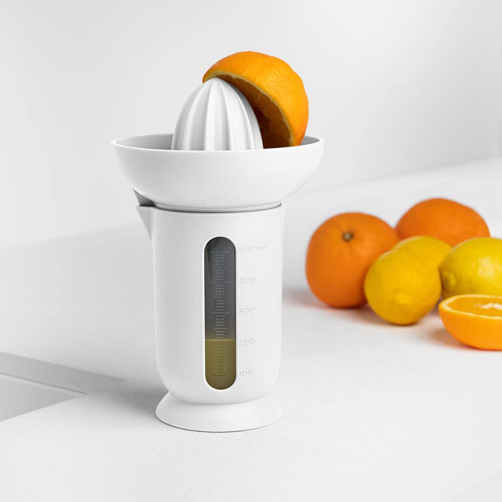 UFO Citrus Juicer with Carafe - Arctic White