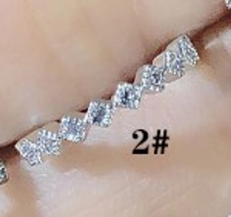 1 Piece Minimalist Solid Color Plating Inlay Copper Zircon Ear Cuffs