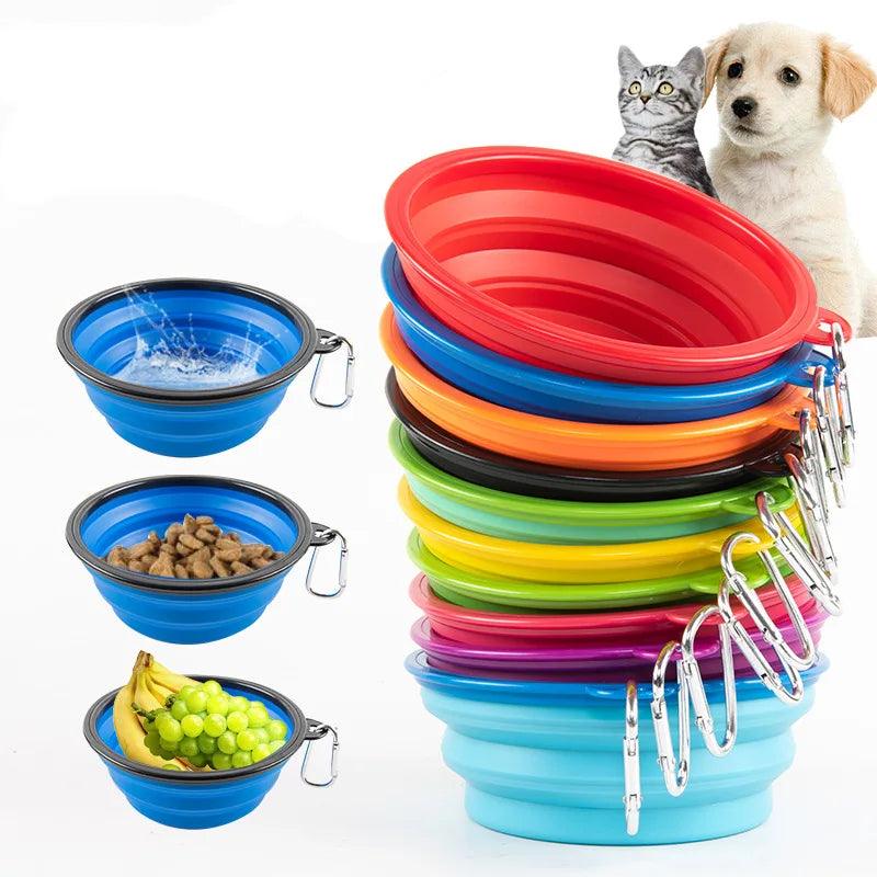Tijela dobrável Pet bowl