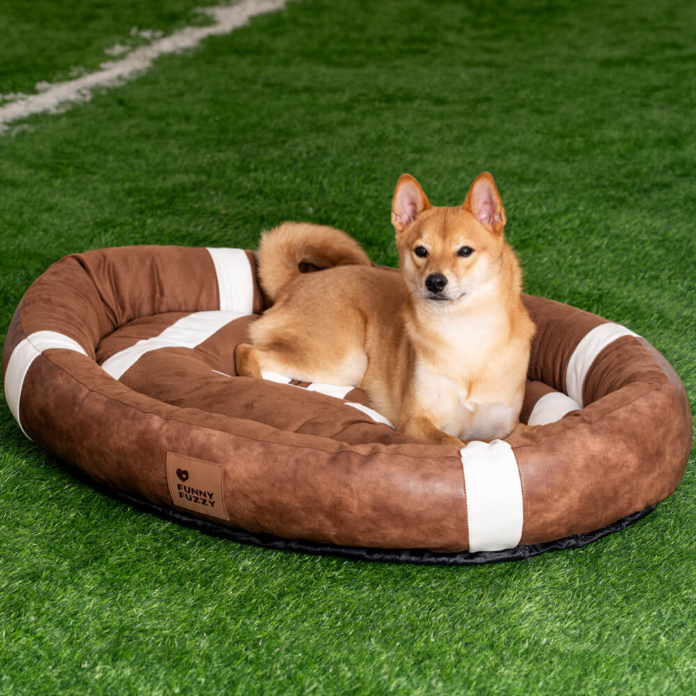 Game Day Ready - Football Orthopedic Dog Bed