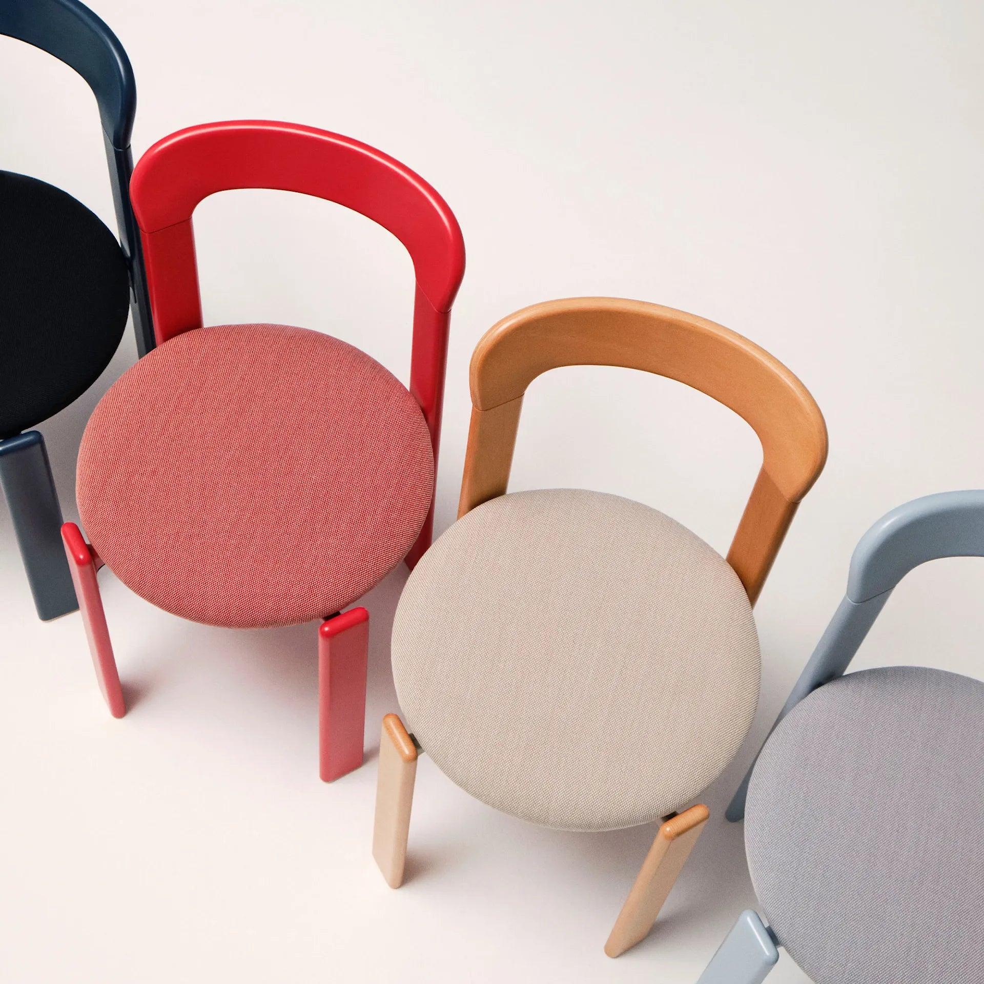 Rey Chair W. Seat Upholstery