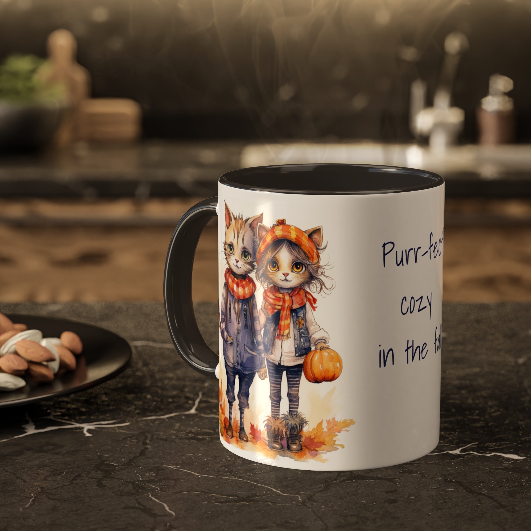 Charlie & Piper Cozy Fall Kitties Mug